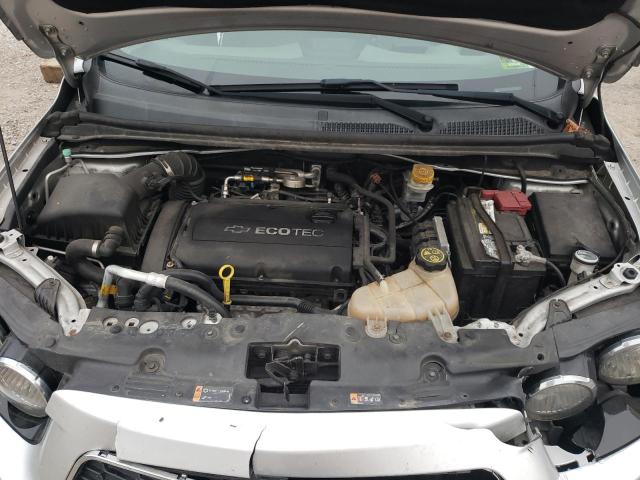 1G1JA5SG3E4158608 - 2014 CHEVROLET SONIC LS SILVER photo 11