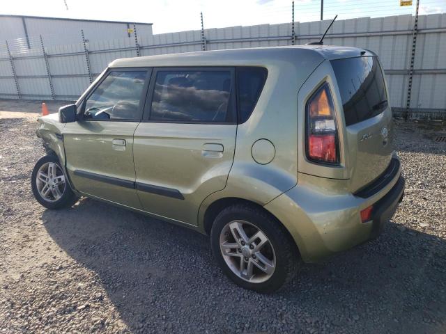 KNDJT2A23A7103610 - 2010 KIA SOUL + GREEN photo 2