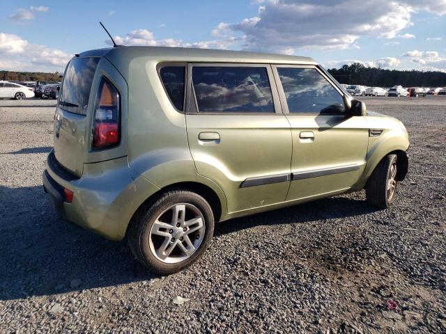 KNDJT2A23A7103610 - 2010 KIA SOUL + GREEN photo 3