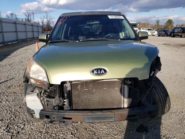 KNDJT2A23A7103610 - 2010 KIA SOUL + GREEN photo 5