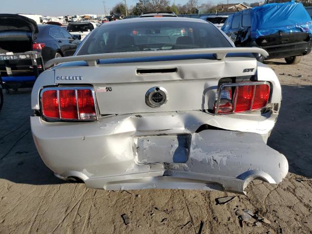 1ZVFT82H775304987 - 2007 FORD MUSTANG GT SILVER photo 6