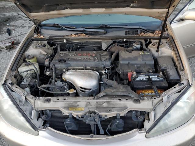 4T1BE32K93U148862 - 2003 TOYOTA CAMRY LE TAN photo 11