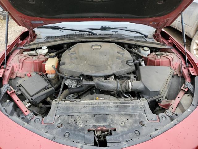 1G1FB1RS7K0157633 - 2019 CHEVROLET CAMARO LS RED photo 11