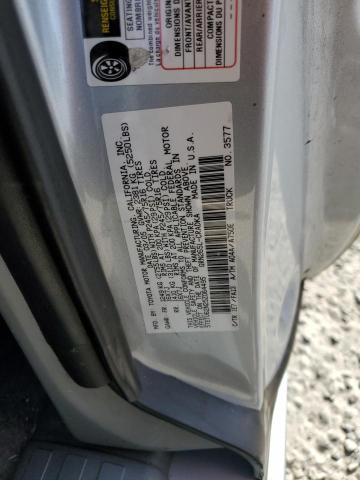 5TETU62N25Z064495 - 2005 TOYOTA TACOMA PRERUNNER ACCESS CAB GRAY photo 12