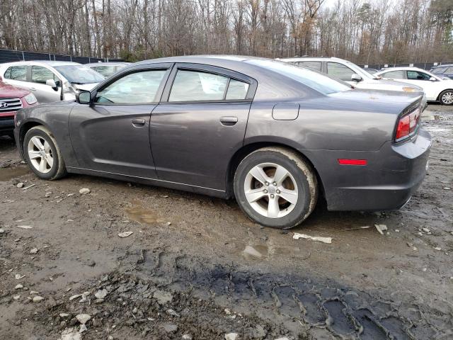 2C3CDXBG9EH155433 - 2014 DODGE CHARGER SE GRAY photo 2