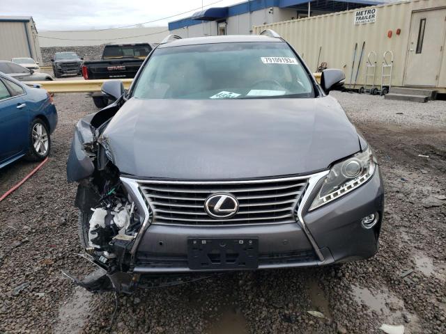 2T2ZK1BA0FC163058 - 2015 LEXUS RX 350 GRAY photo 5