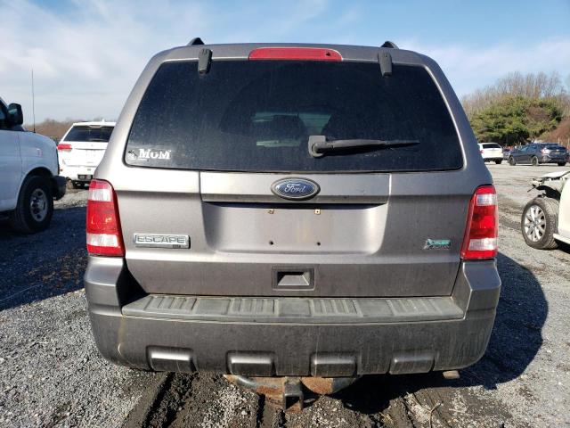 1FMCU9DG0AKD13239 - 2010 FORD ESCAPE XLT GRAY photo 6