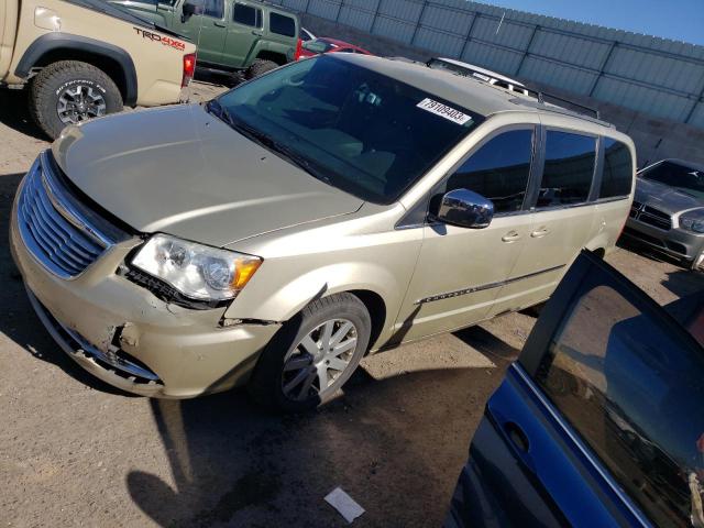 2A4RR8DG4BR797942 - 2011 CHRYSLER TOWN & COU TOURING L GOLD photo 1