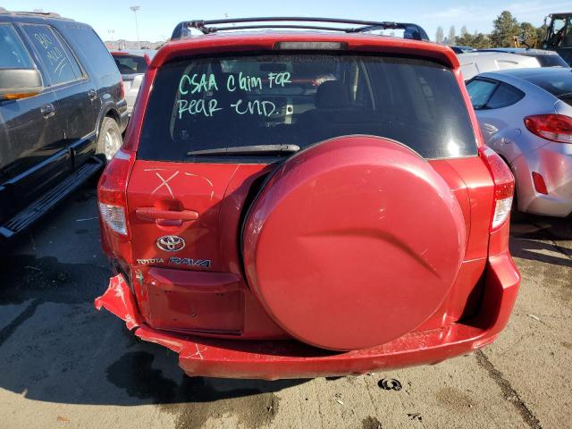 JTMZD32VX66006318 - 2006 TOYOTA RAV4 SPORT RED photo 6