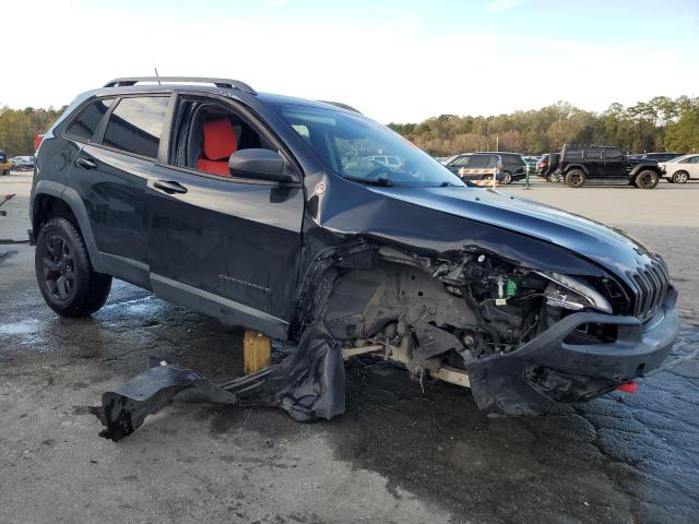 1C4PJMBS8FW780322 - 2015 JEEP CHEROKEE TRAILHAWK BLACK photo 4