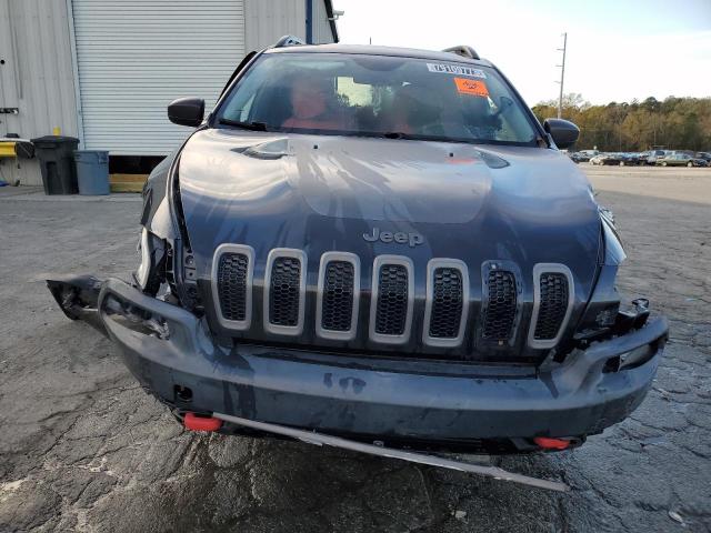 1C4PJMBS8FW780322 - 2015 JEEP CHEROKEE TRAILHAWK BLACK photo 5