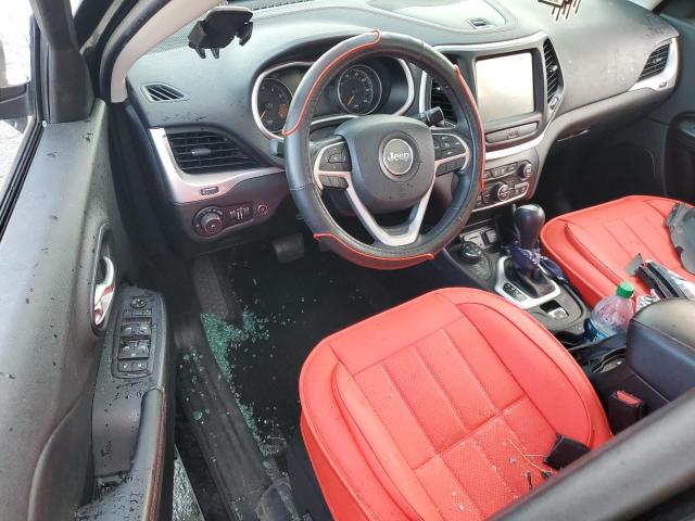 1C4PJMBS8FW780322 - 2015 JEEP CHEROKEE TRAILHAWK BLACK photo 8