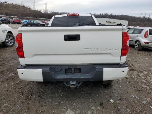 5TFUY5F11LX918858 - 2020 TOYOTA TUNDRA DOUBLE CAB SR/SR5 WHITE photo 6
