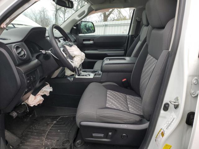 5TFUY5F11LX918858 - 2020 TOYOTA TUNDRA DOUBLE CAB SR/SR5 WHITE photo 7