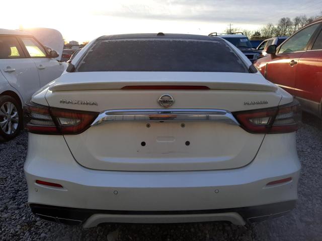 1N4AA6AV9KC383118 - 2019 NISSAN MAXIMA S WHITE photo 6