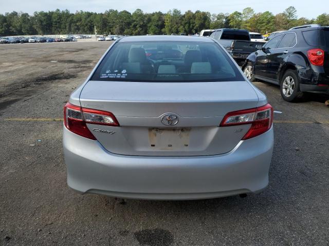 4T4BF1FK9CR260319 - 2012 TOYOTA CAMRY BASE SILVER photo 6