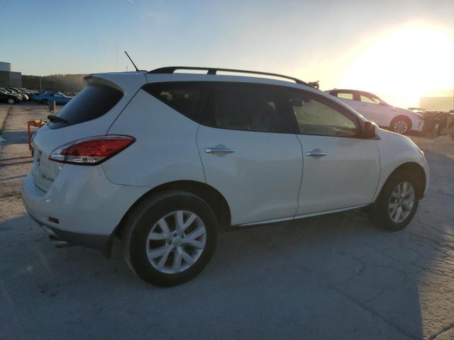 JN8AZ1MW9EW525968 - 2014 NISSAN MURANO S WHITE photo 3