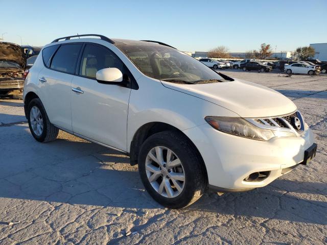 JN8AZ1MW9EW525968 - 2014 NISSAN MURANO S WHITE photo 4