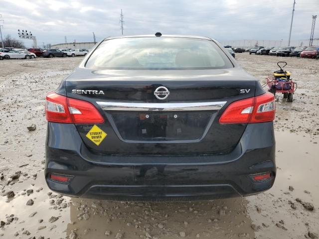 3N1AB7AP6HY303694 - 2017 NISSAN SENTRA S BLACK photo 6