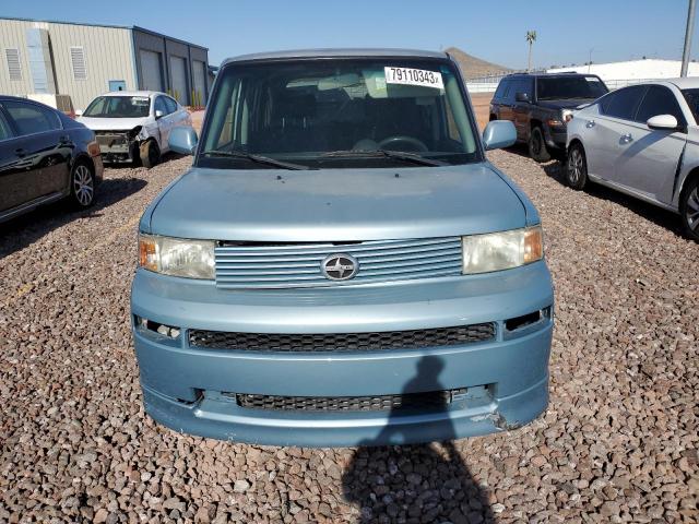 JTLKT324264119790 - 2006 TOYOTA SCION XB BLUE photo 5