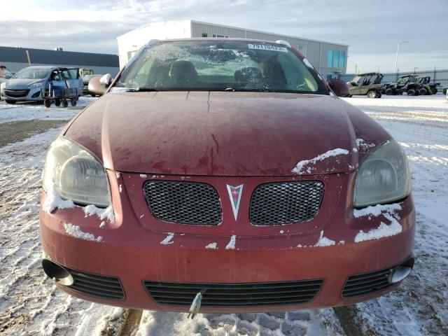 1G2AL18H797194465 - 2009 PONTIAC G5 RED photo 5