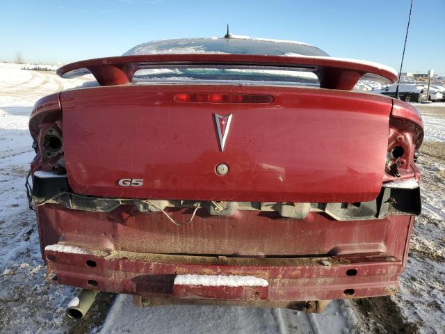 1G2AL18H797194465 - 2009 PONTIAC G5 RED photo 6