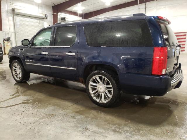 1GYFK36229R142318 - 2009 CADILLAC ESCALADE ESV PLATINUM BLUE photo 2