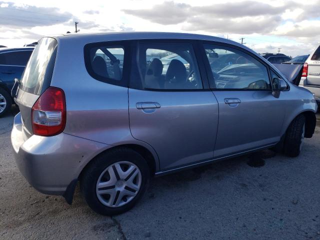 JHMGD37477S065633 - 2007 HONDA FIT GRAY photo 3