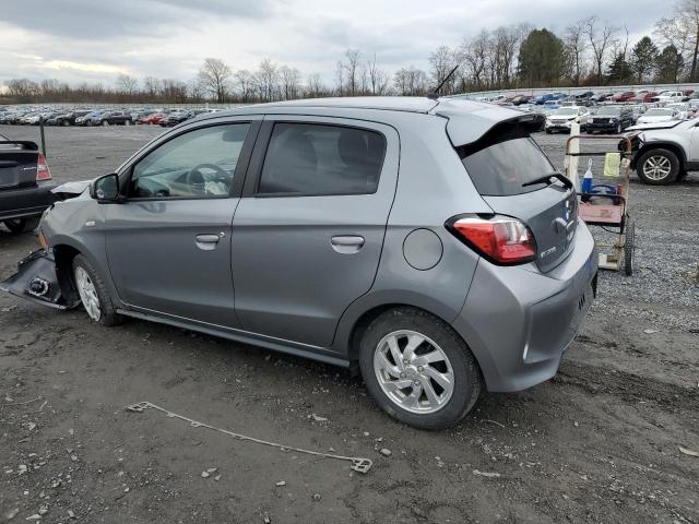 ML32AUHJ0MH000679 - 2021 MITSUBISHI MIRAGE ES GRAY photo 2