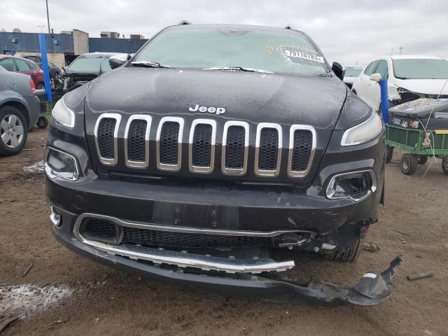 1C4PJMDS3FW569591 - 2015 JEEP CHEROKEE LIMITED BLACK photo 5