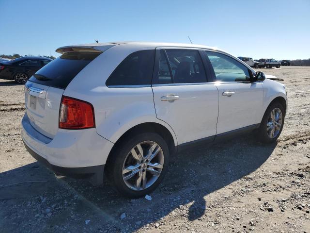 2FMDK3KC4BBB64580 - 2011 FORD EDGE LIMITED WHITE photo 3