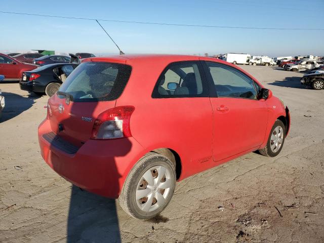 JTDJT923075058811 - 2007 TOYOTA YARIS RED photo 3