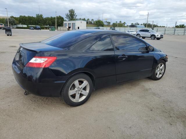 2HGFG12837H584562 - 2007 HONDA CIVIC EX BLACK photo 3