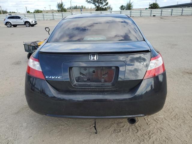 2HGFG12837H584562 - 2007 HONDA CIVIC EX BLACK photo 6