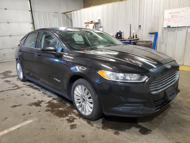 3FA6P0UU1ER223471 - 2014 FORD FUSION S HYBRID BLACK photo 4