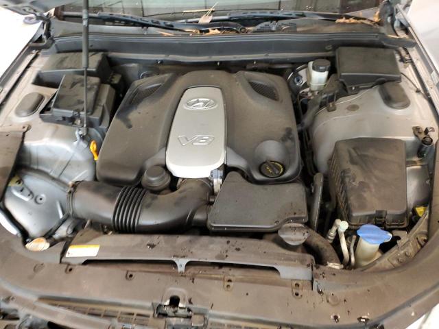 KMHGC46F29U063790 - 2009 HYUNDAI GENESIS 4.6L SILVER photo 11