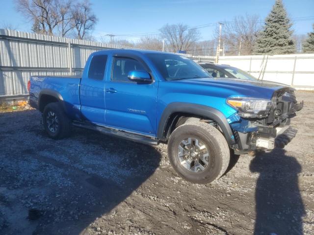 5TFSZ5ANXGX010042 - 2016 TOYOTA TACOMA ACCESS CAB BLUE photo 4