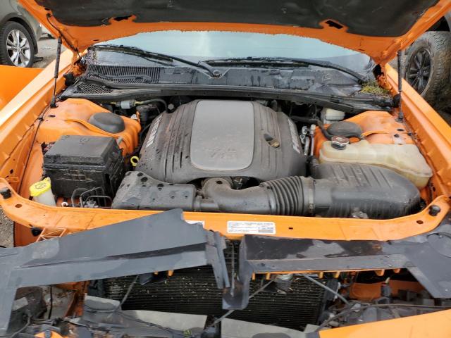 2C3CDYBT2EH253335 - 2014 DODGE CHALLENGER R/T ORANGE photo 11