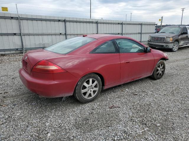 1HGCM82685A004687 - 2005 HONDA ACCORD EX RED photo 3