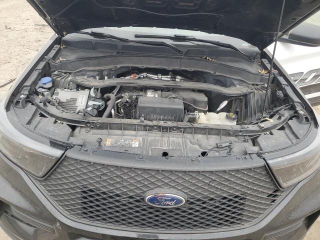 1FM5K8ABXLGC01166 - 2020 FORD EXPLORER POLICE INTERCEPTOR 黑色 照片 12