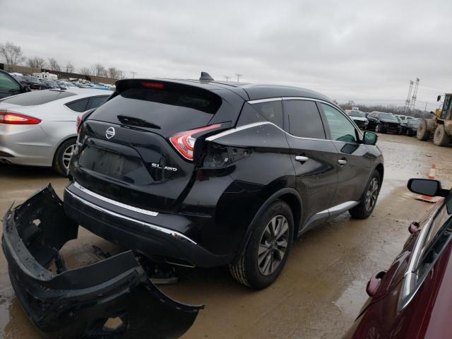 5N1AZ2MH9HN169210 - 2017 NISSAN MURANO S BLACK photo 3