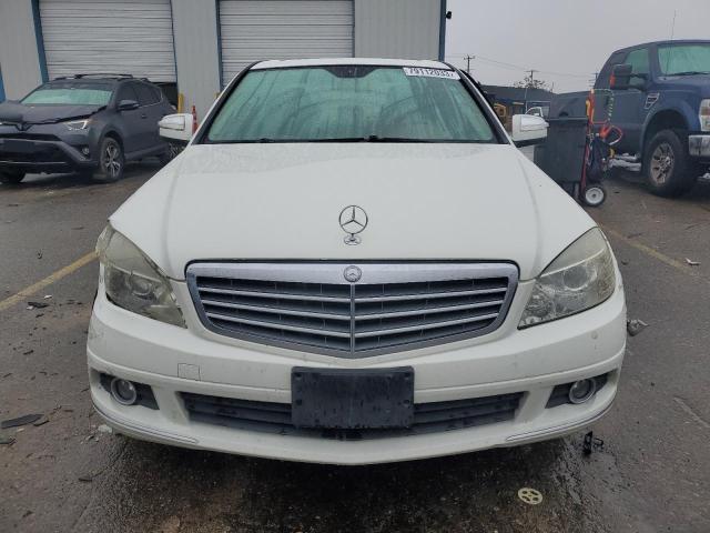 WDDGF54XX8F046144 - 2008 MERCEDES-BENZ C 300 WHITE photo 5