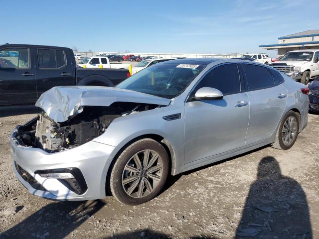 5XXGU4L14LG412861 - 2020 KIA OPTIMA EX SILVER photo 1