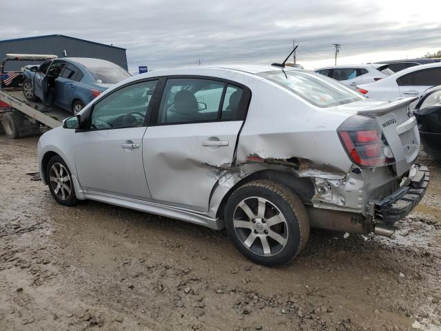 3N1AB6AP0CL740414 - 2012 NISSAN SENTRA 2.0 SILVER photo 2