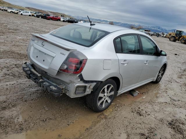 3N1AB6AP0CL740414 - 2012 NISSAN SENTRA 2.0 SILVER photo 3