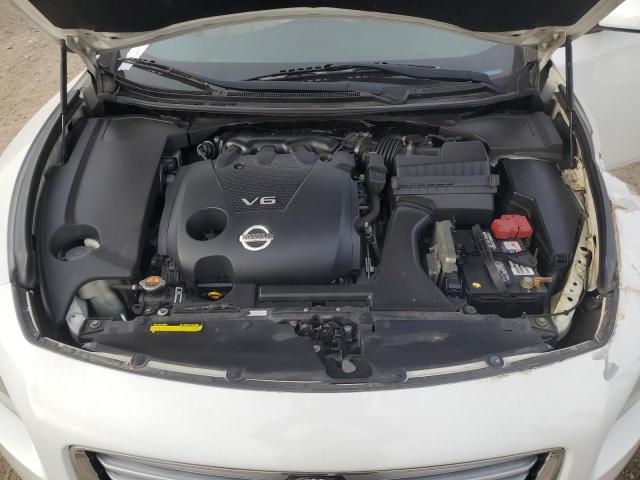 1N4AA5AP5EC464309 - 2014 NISSAN MAXIMA S WHITE photo 11