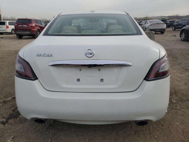 1N4AA5AP5EC464309 - 2014 NISSAN MAXIMA S WHITE photo 6