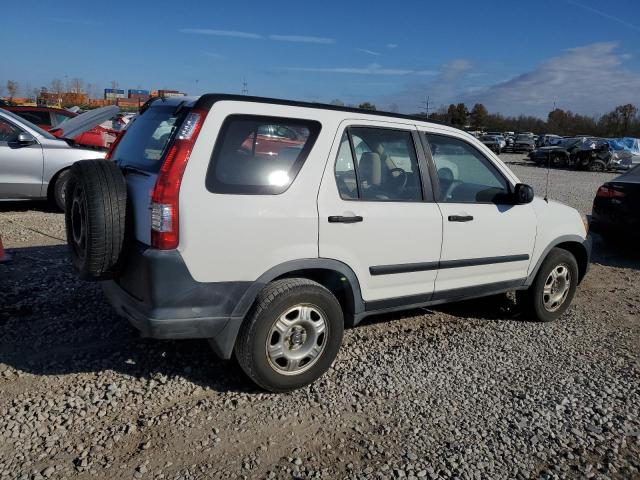 JHLRD78566C044485 - 2006 HONDA CR-V LX WHITE photo 3