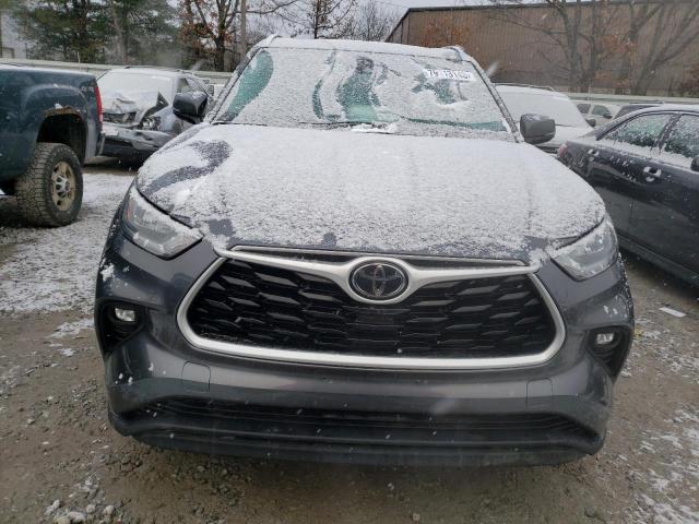 5TDGZRBH8LS006254 - 2020 TOYOTA HIGHLANDER XLE GRAY photo 5