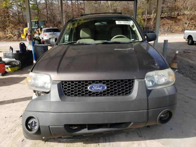 1FMYU93126KC87205 - 2006 FORD ESCAPE XLT GRAY photo 5